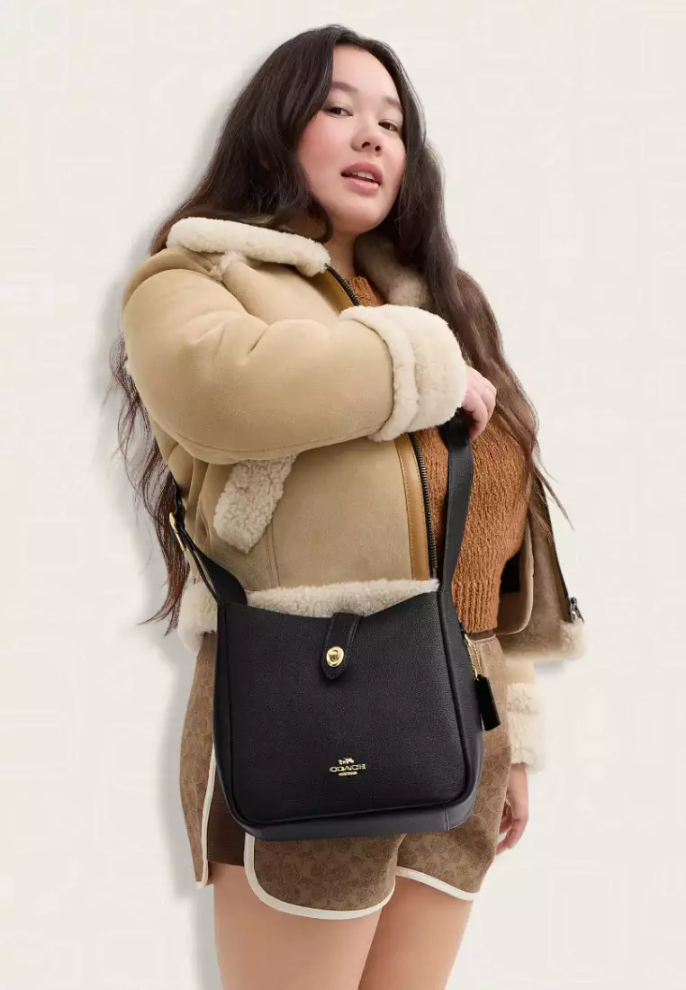 Coach Hadley Convertible Crossbody Bag Black