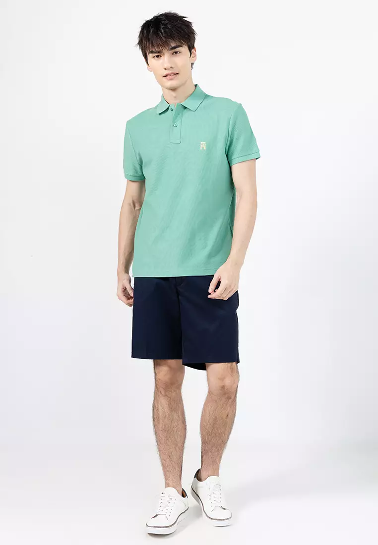 Monogram Logo Regular Polo Shirt - Th Mainline