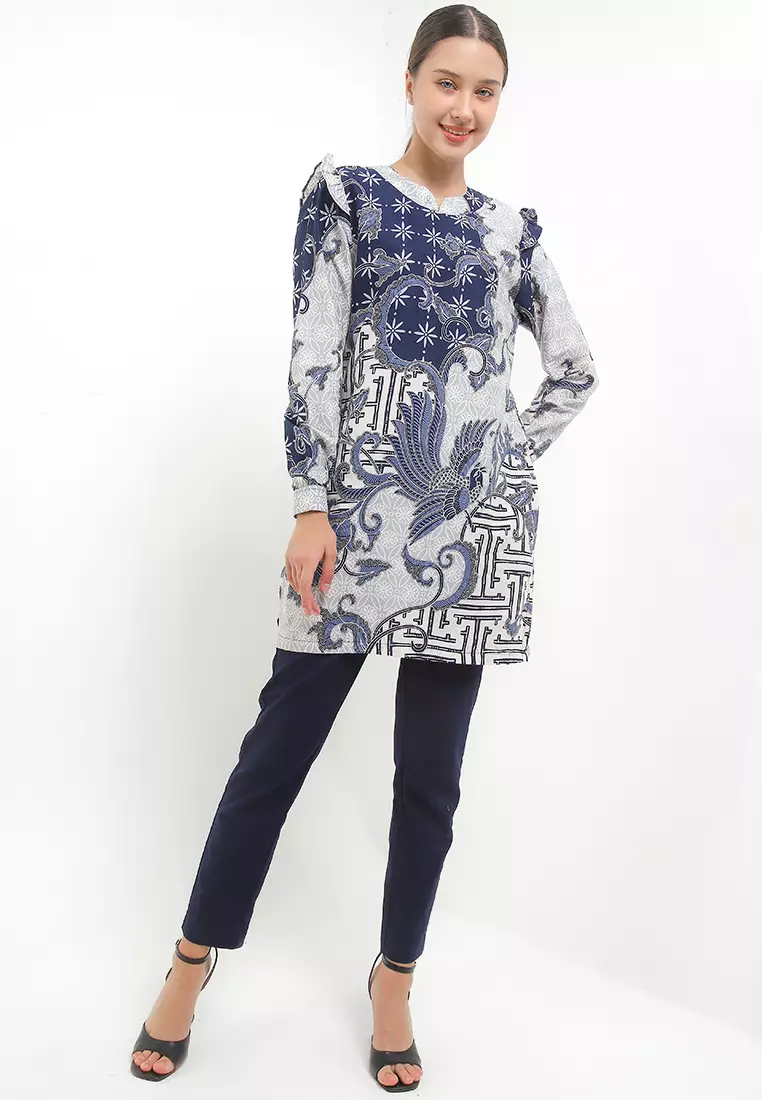 Thania Tunic Batik Katun Wanita