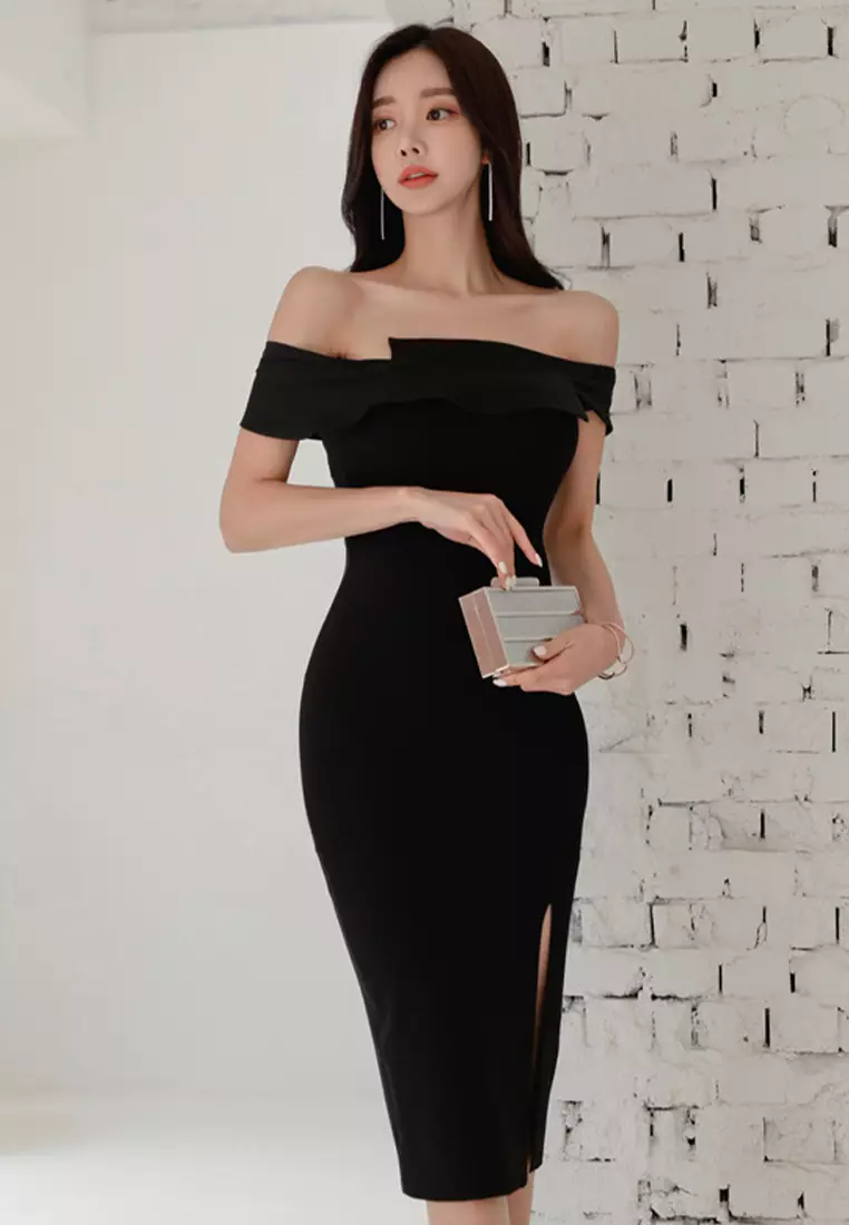 Korean one piece dress clearance