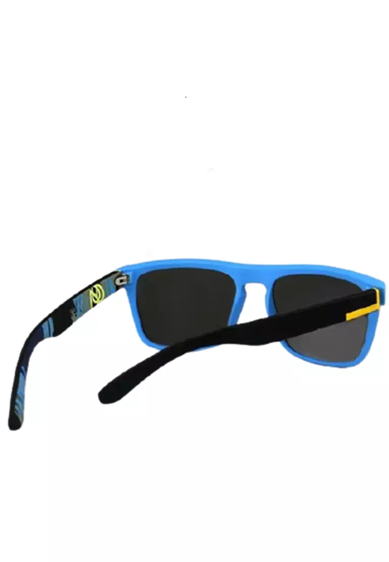Ells Kacamata Pria Sunglasses Polarized Anti UV Design Material Polycarbonate ORIGINAL - Blue