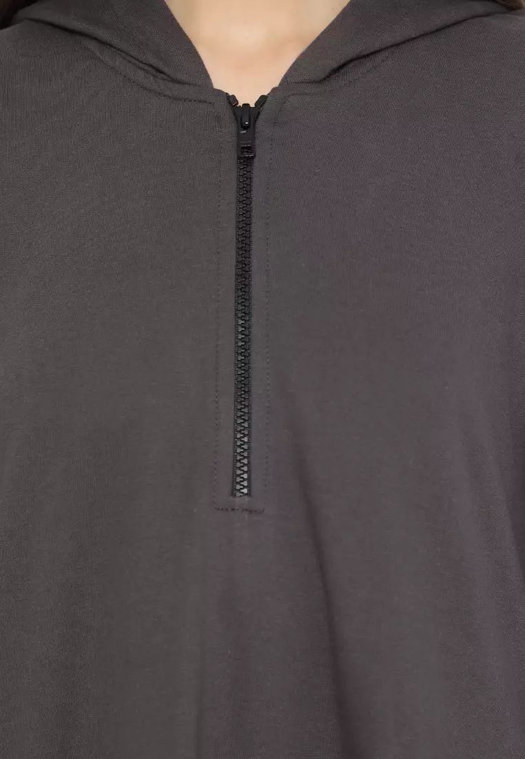 Ziya Hoodie Dark Grey