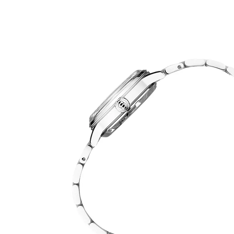 Jam Tangan Wanita Seiko Presage SRP841J1 Sky Diving Automatic Light Blue Dial Stainless Steel Strap