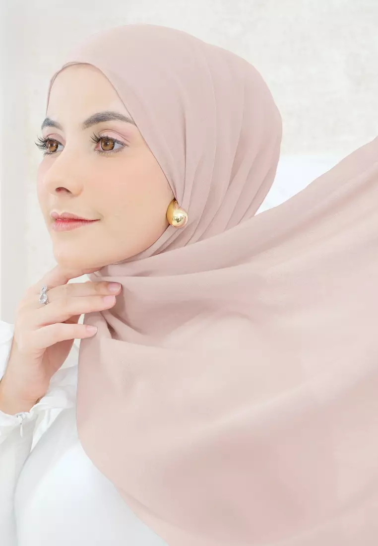 Cotton Bee - Ramya Shawl | Pashmina Viscose - Pale Blush