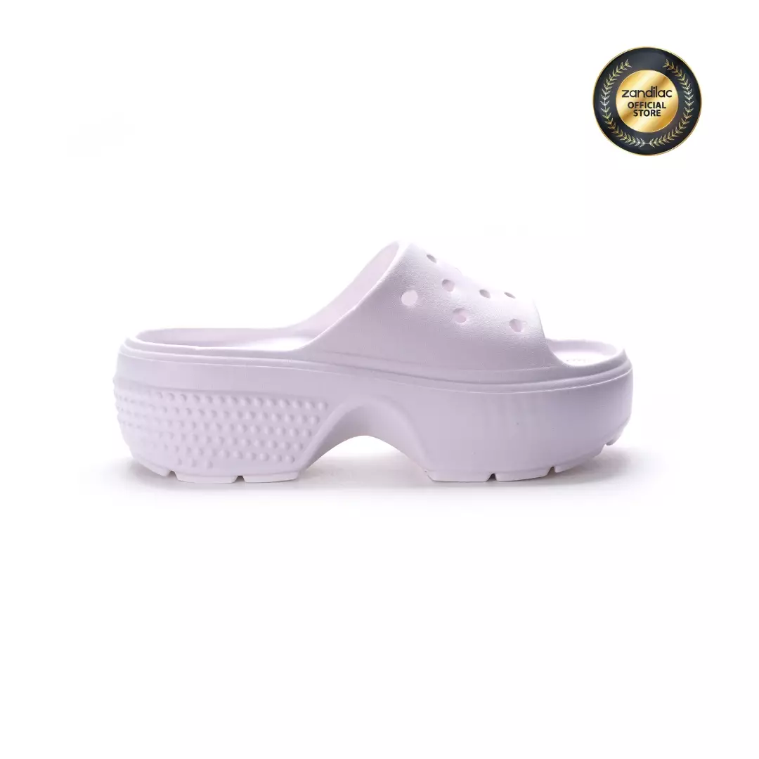 ZANDILAC - SANDAL WANITA DEWASA CH220610WD PUTIH sandal selop empuk full karet