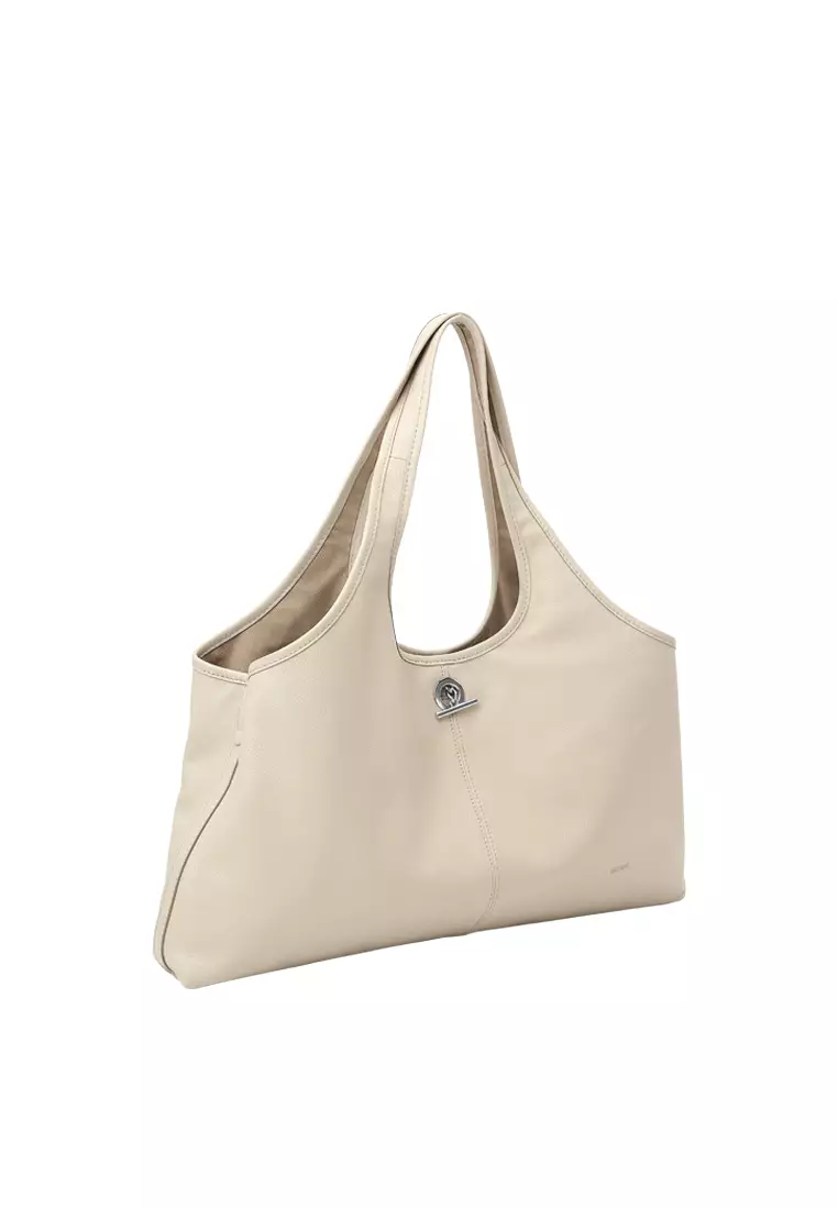 ALEX II Landscape Tote Bag - Cream Beige