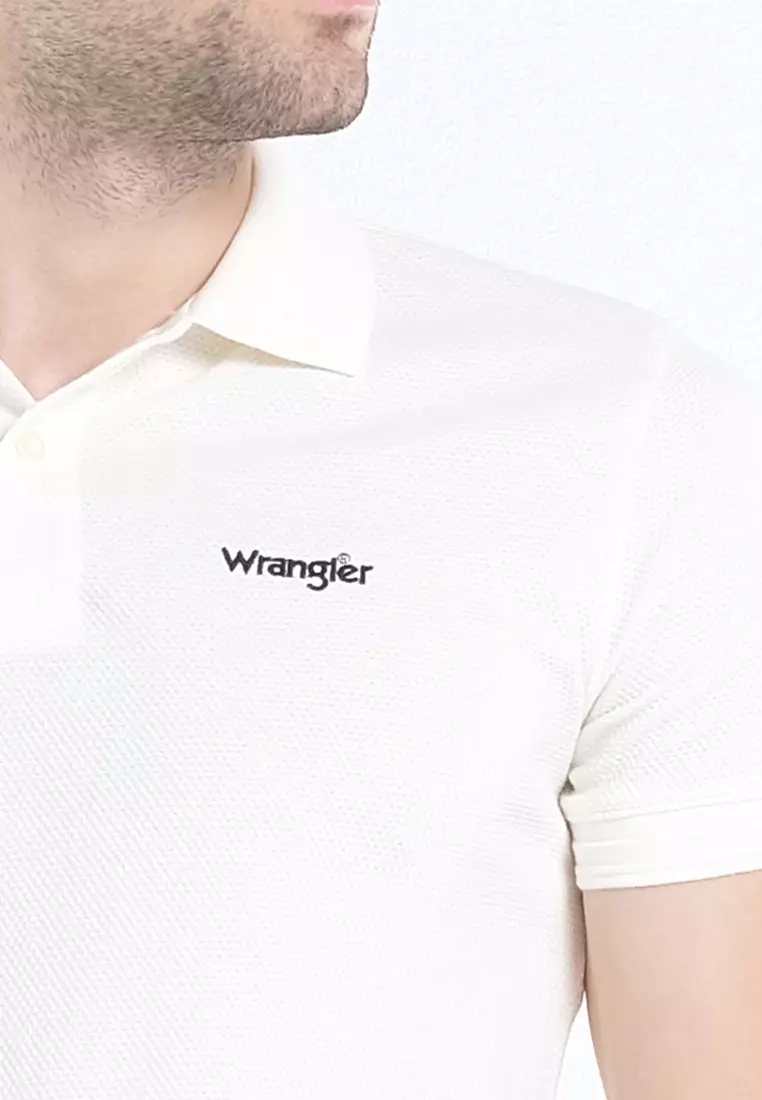 Wrangler Plain Color Polo Shirt for Men