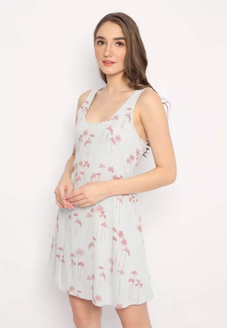 OCEAN BREEZE SL WVN DRESS