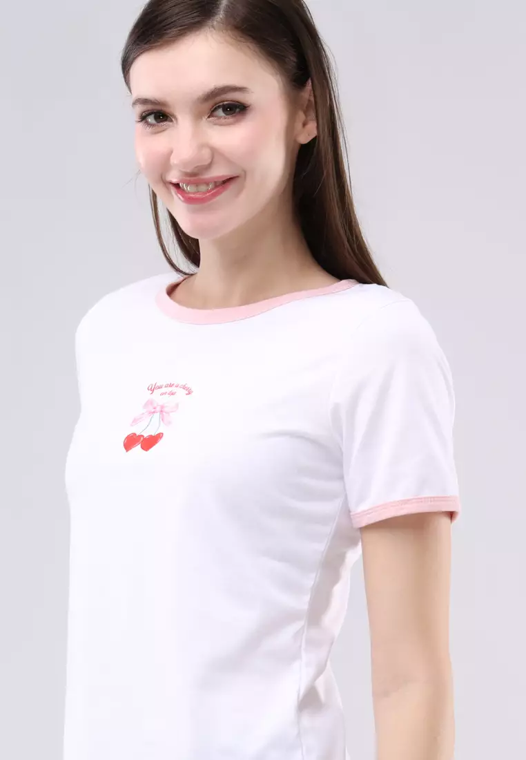 Single Jersey Short Sleeves Top