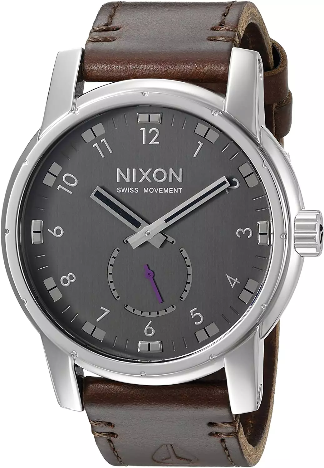 Nixon patriot leather watch shop