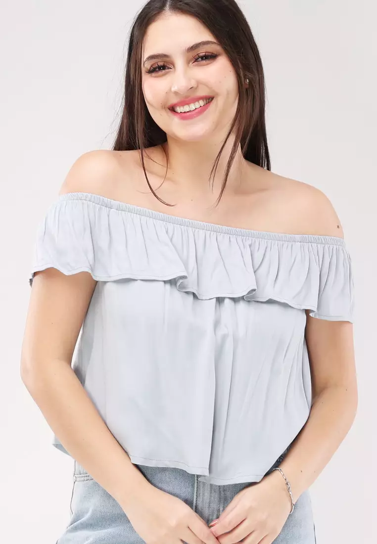 Single Twill Woven Sleeveless Blouse