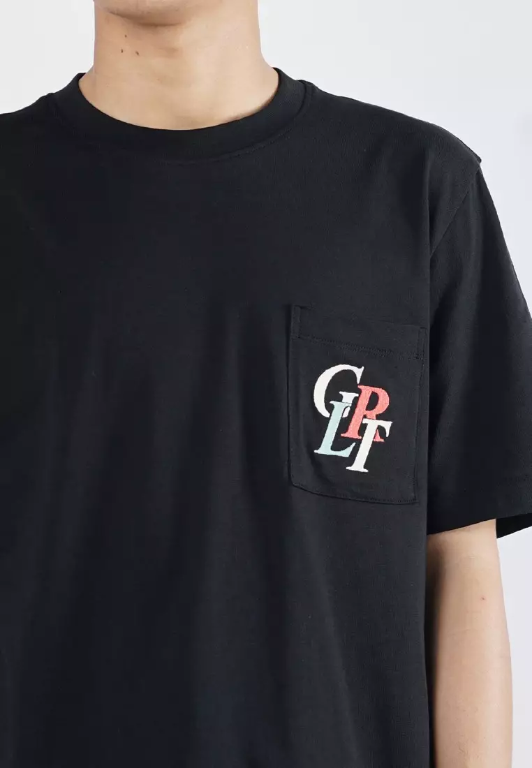 Greenlight Essential Men's T-Shirt Short Sleeve Regular Fit Cotton Pocket Logo Arashya C040125