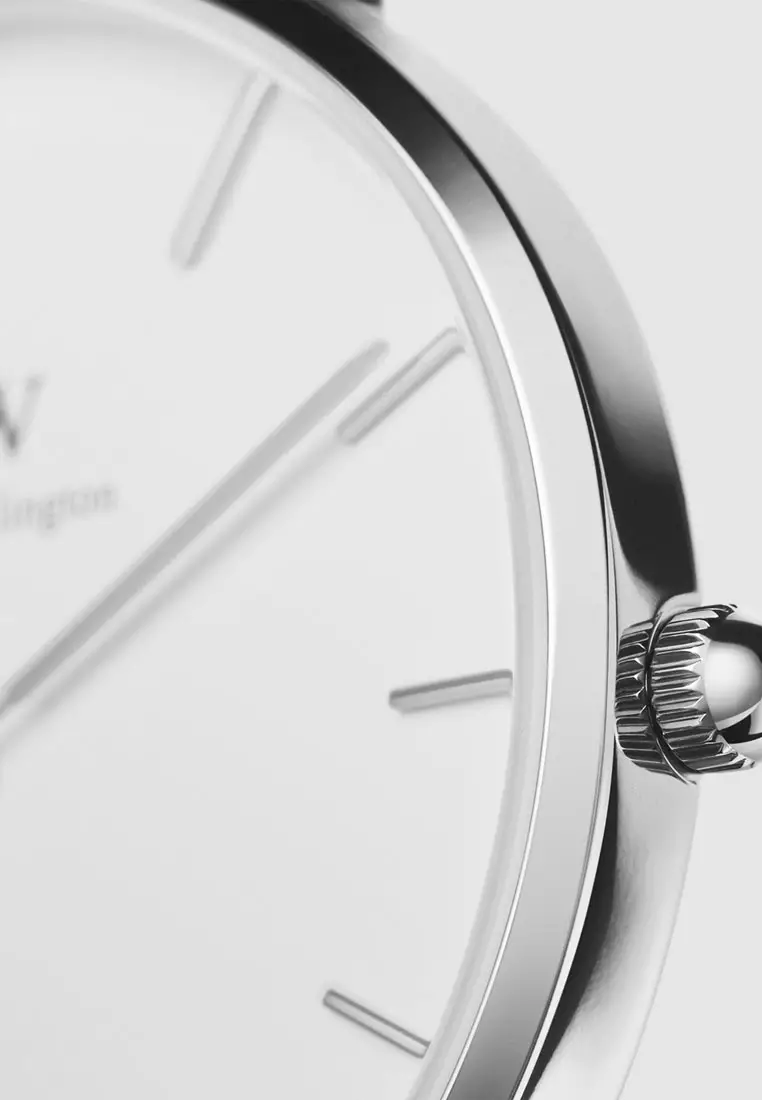 Petite Sterling 32mm Watch White dial Mesh strap Sliver Female watch Ladies watch Watch for women DW