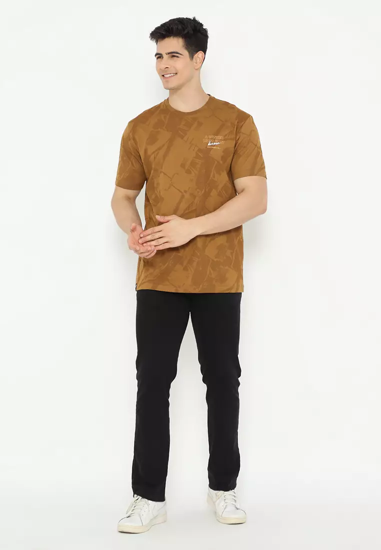 T-Shirt D&F #1 Perceftion Bronze Brown