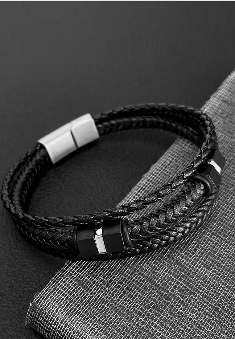Men's Leather Bracelet