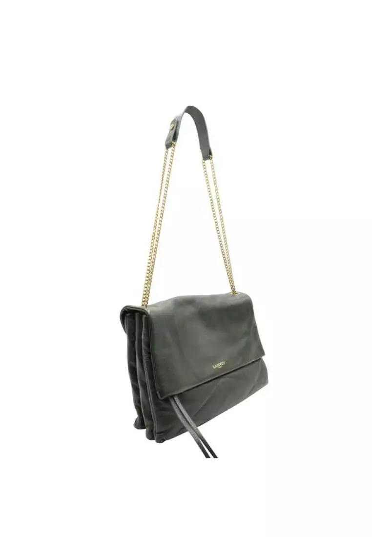 Lanvin sugar quilted leather shoulder bag deals