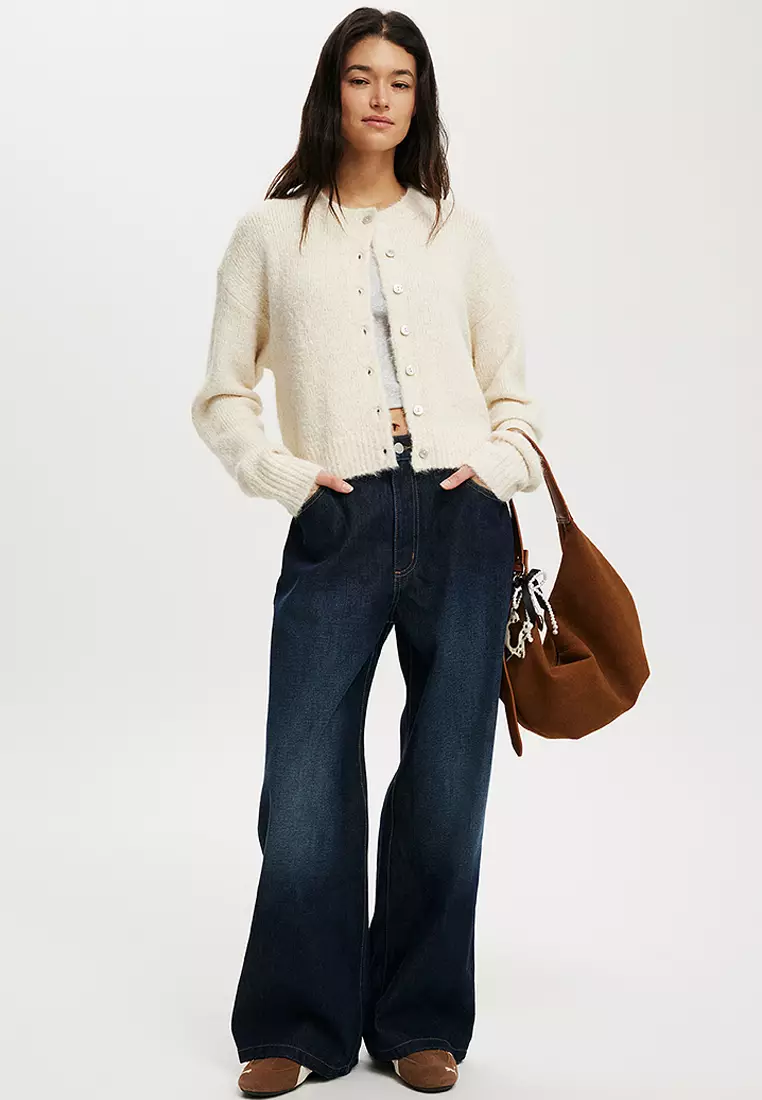 Lofty Luxe Crew Cardigan