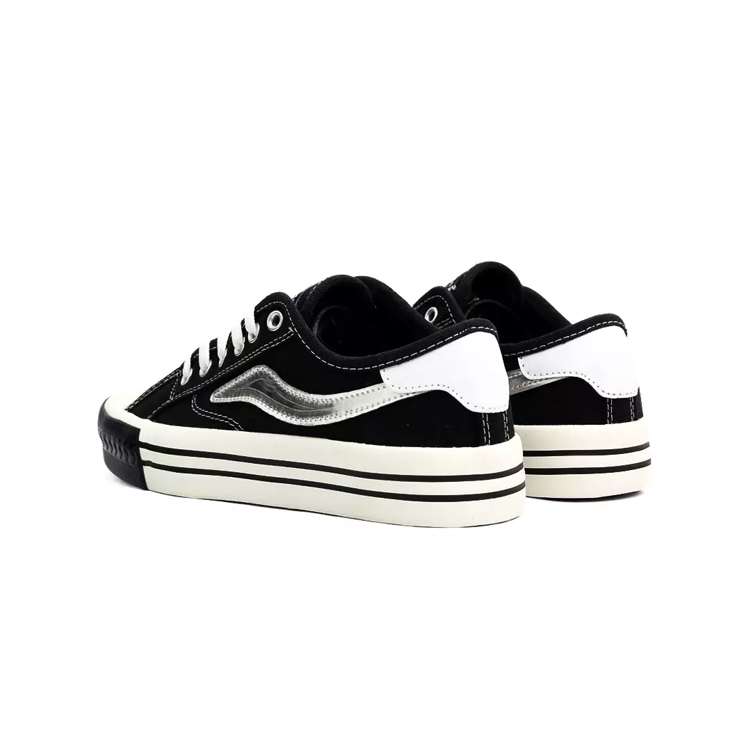 SABA Veron Low Pro Ice Black - Sepatu Sneakers Casual Pria Wanita