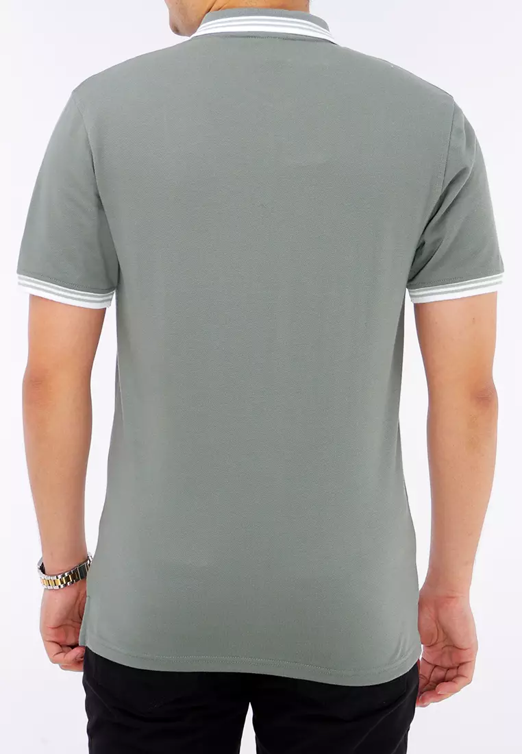 Cvc Collared Shirt Pique