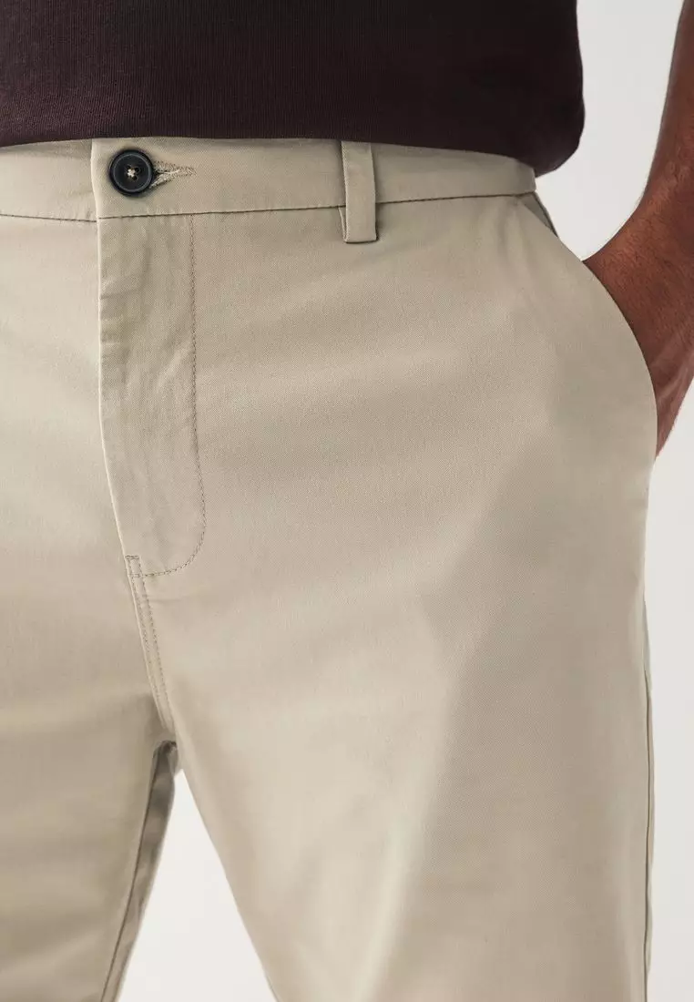 Stretch Chinos Shorts Straight Fit