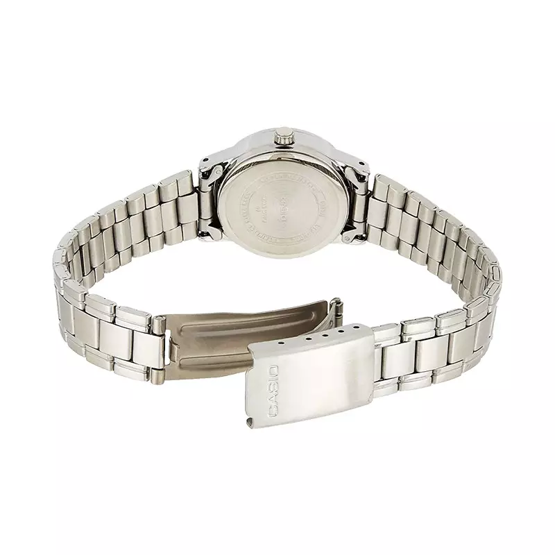 Jam Tangan Wanita Analog Casio Standard LTP-V002D-2BUDF LTPV002 LTP-V002D Stainless Steel Band