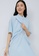 Chantilly blue 2-in-1 Maternity/Nursing Kaftan LBL F6A8EAACD68897GS_5