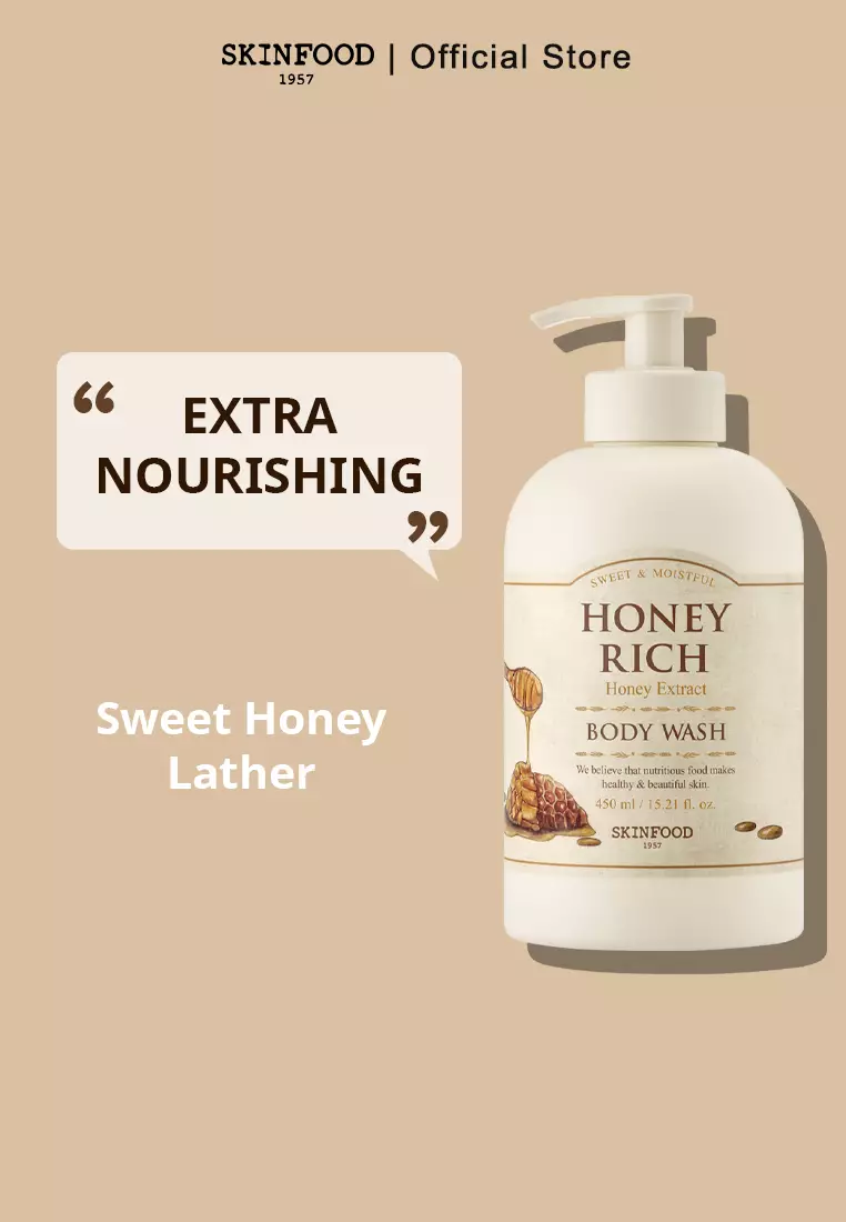 SKINFOOD - Honey Rich Body Wash