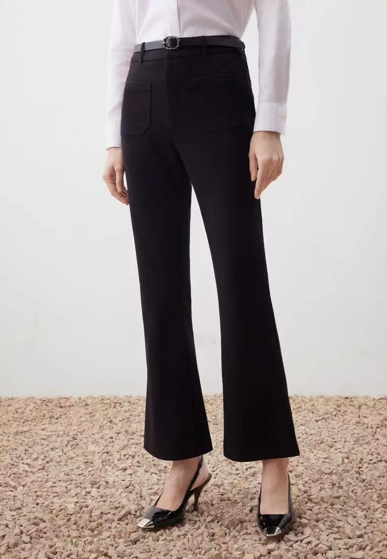 G2000 Crepe Knit Flare Pants