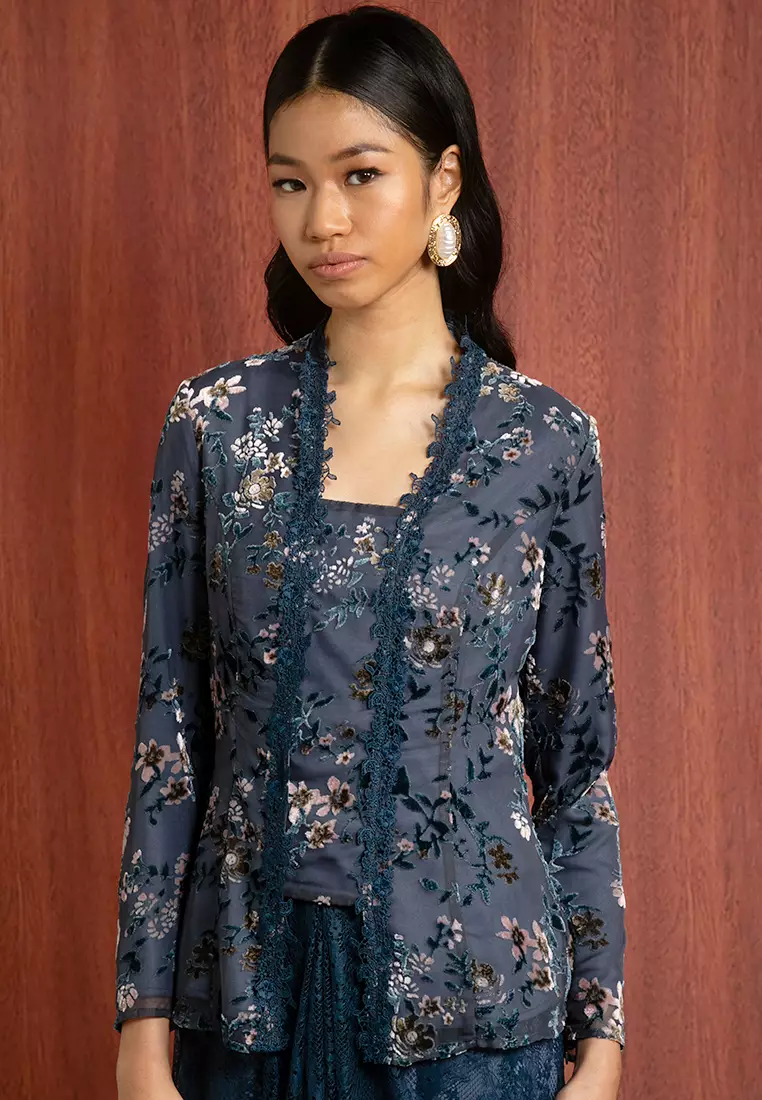 ELENA VELVET KEBAYA SET