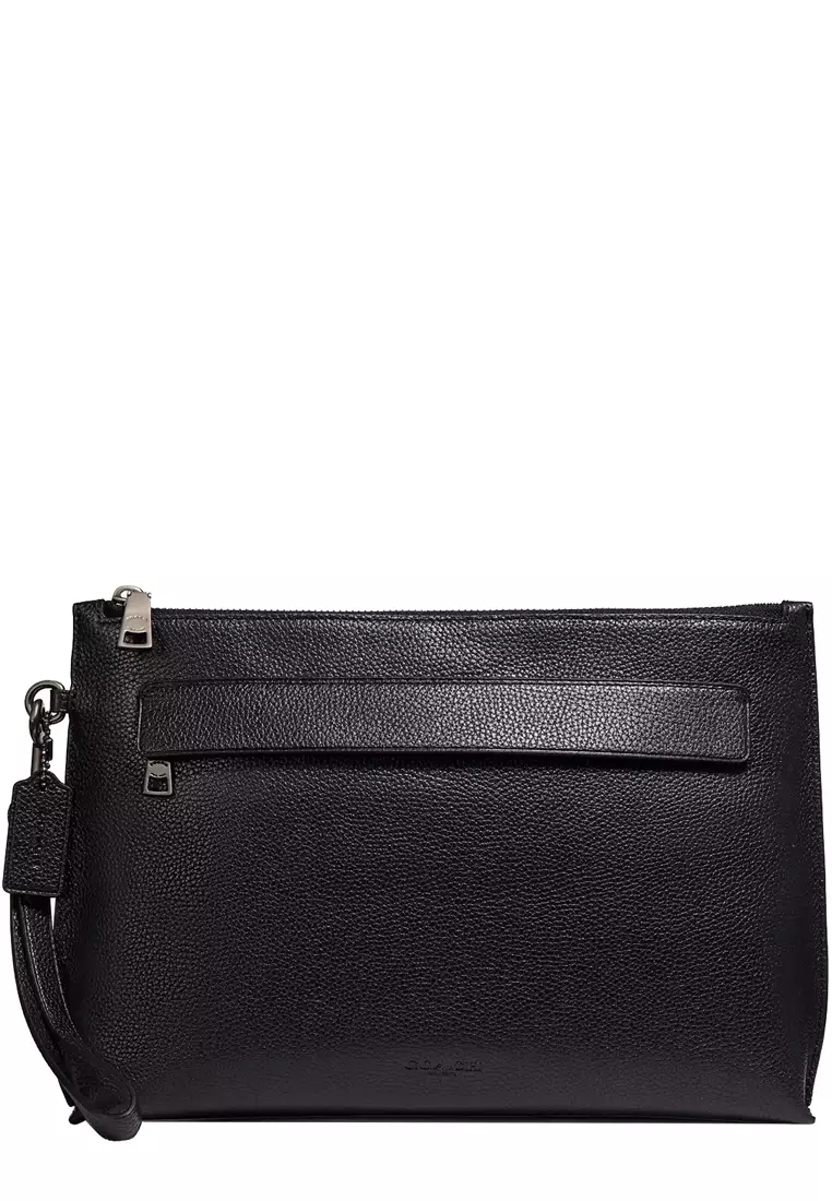 Buy Coach Coach Carryall Pouch in Black 28614 Online | ZALORA Malaysia