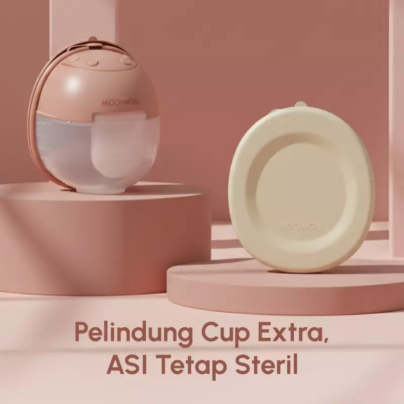 MOOIMOM M3 Pro Air Flow Handsfree Electric Breast Pump Toffee - Pompa ASI Elektrik Tanpa Kabel