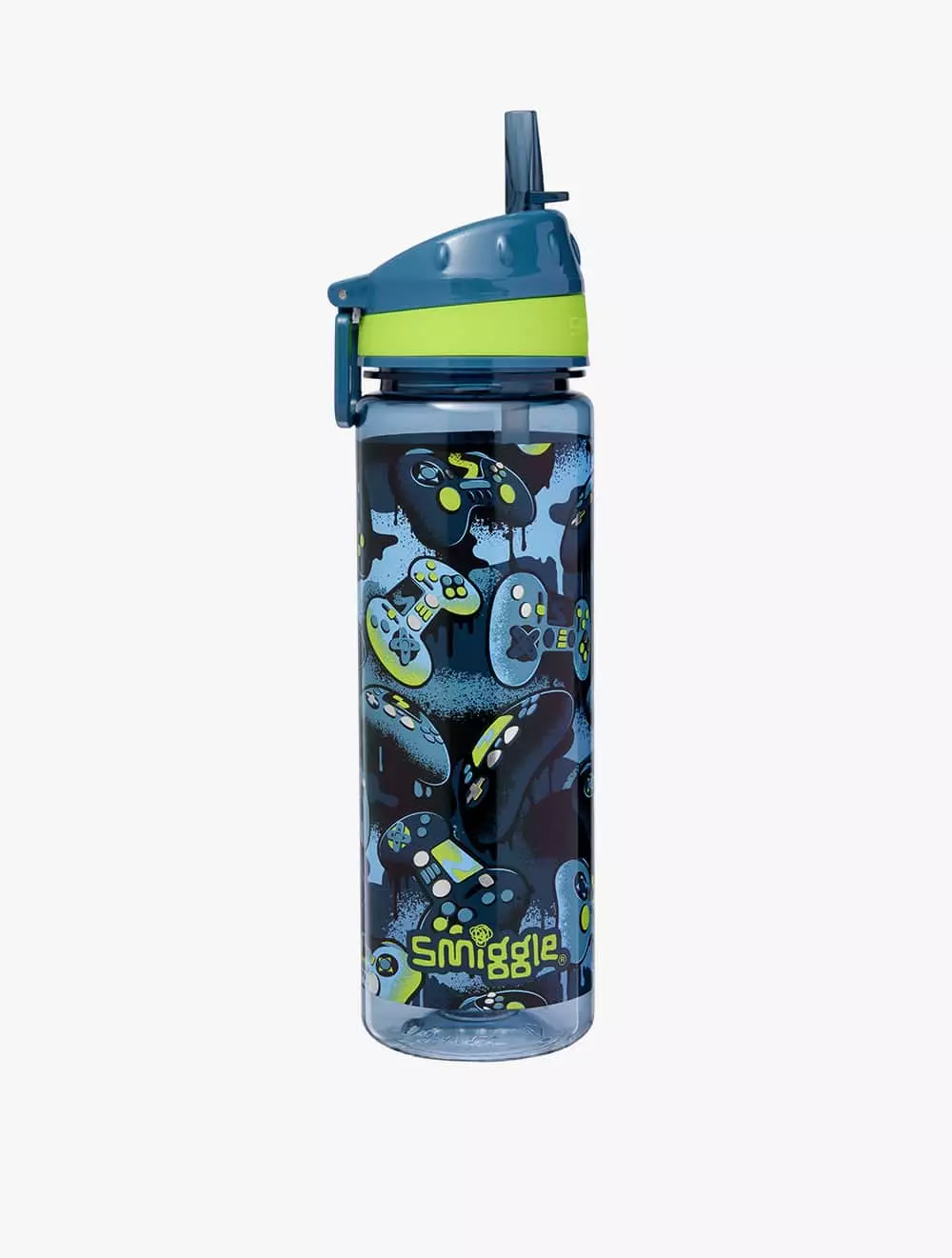 Jual Smiggle Smiggle Vivid Drink Up Plastic Drink Bottle 650ml Grey ...