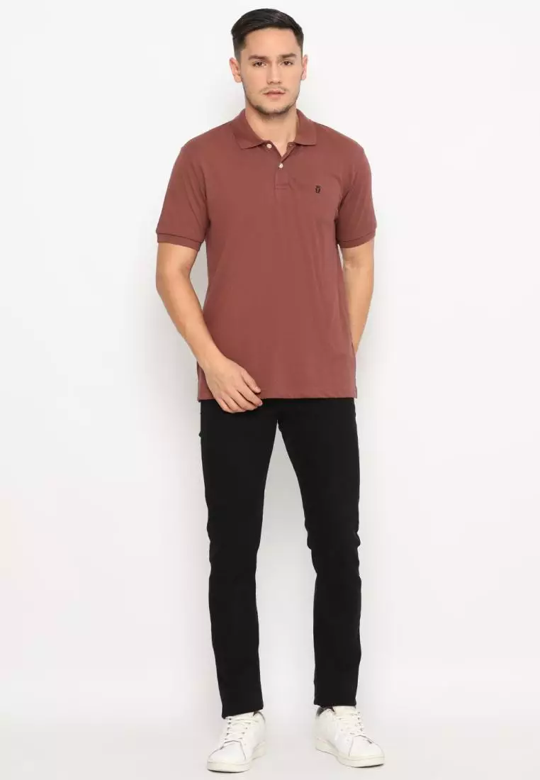 MATSUDA Kaos Polo Shirt Pria Kerah Kushima