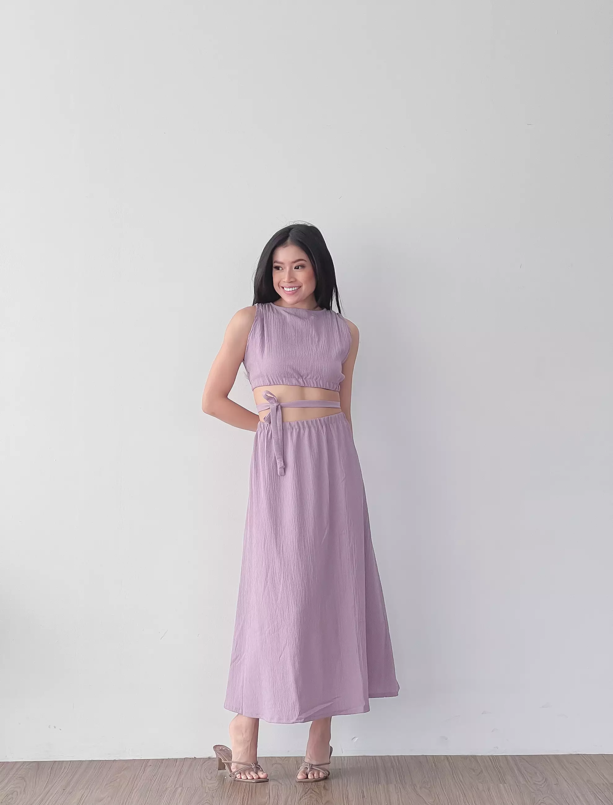 Gaun purple deals