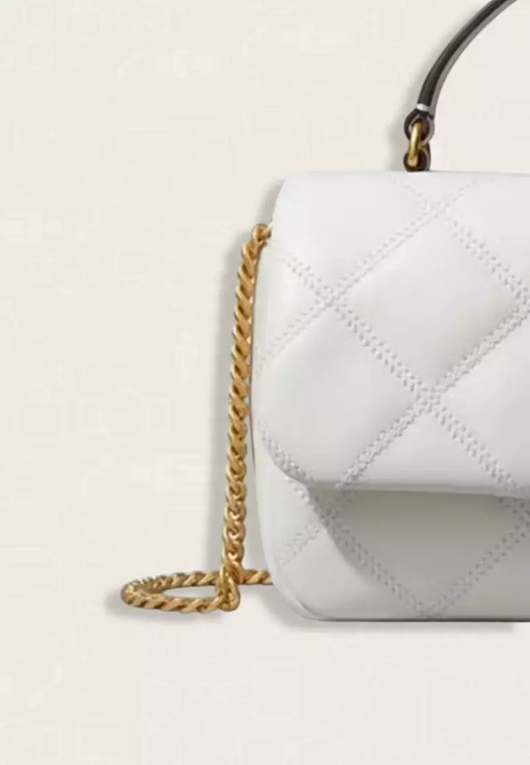 Tory Burch Willa Glazed Mini Blanc