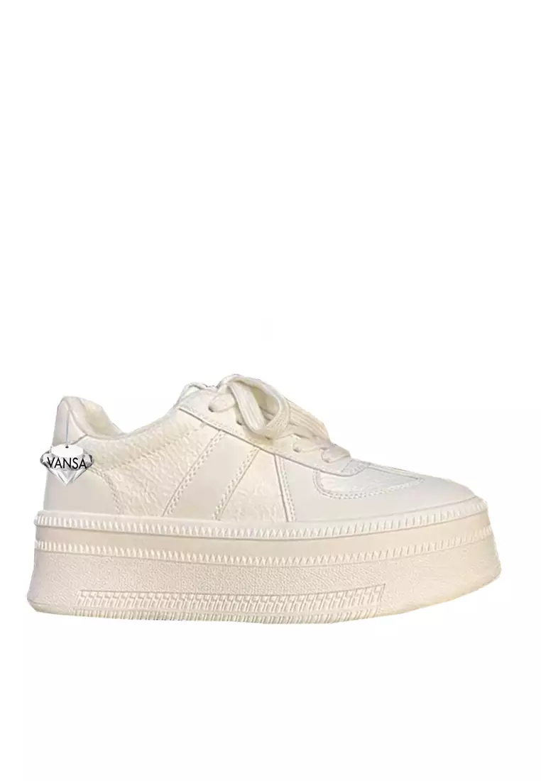 Discount on Twenty Eight Shoes  shoes - SKU: VANSA Cow Leather Heightened Platform Casual Shoes VPW-T-KLA2510