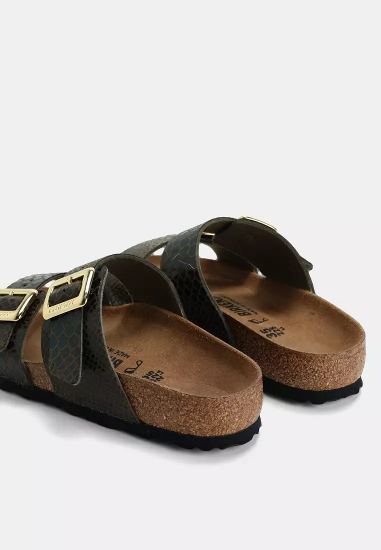 Sydney Cushion Buckle Synthetics Sandals