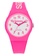 Superdry 粉紅色 Superdry Urban White and Pink Silicone Watch D2732AC2BD6501GS_1