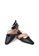 House of Avenues black Ladies Pearl Ankle Strap Low Heel Pump 5574 Black 5A7F9SH96599E3GS_5