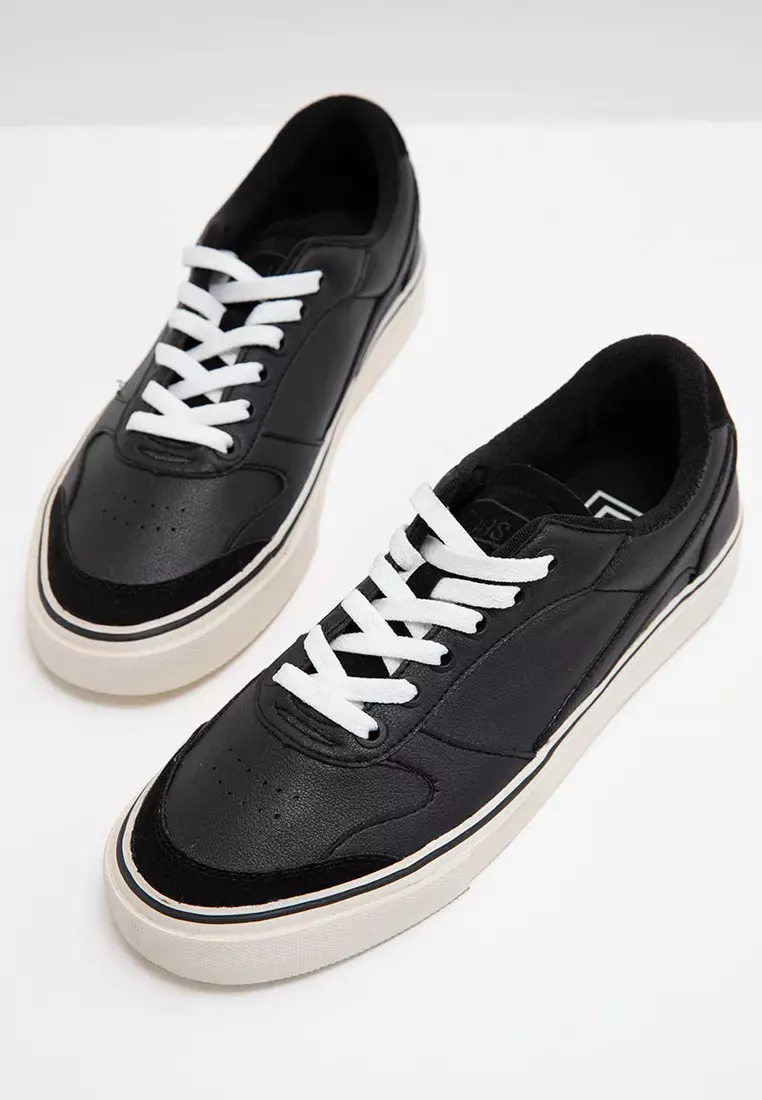Men Leon Shoes PU Black
