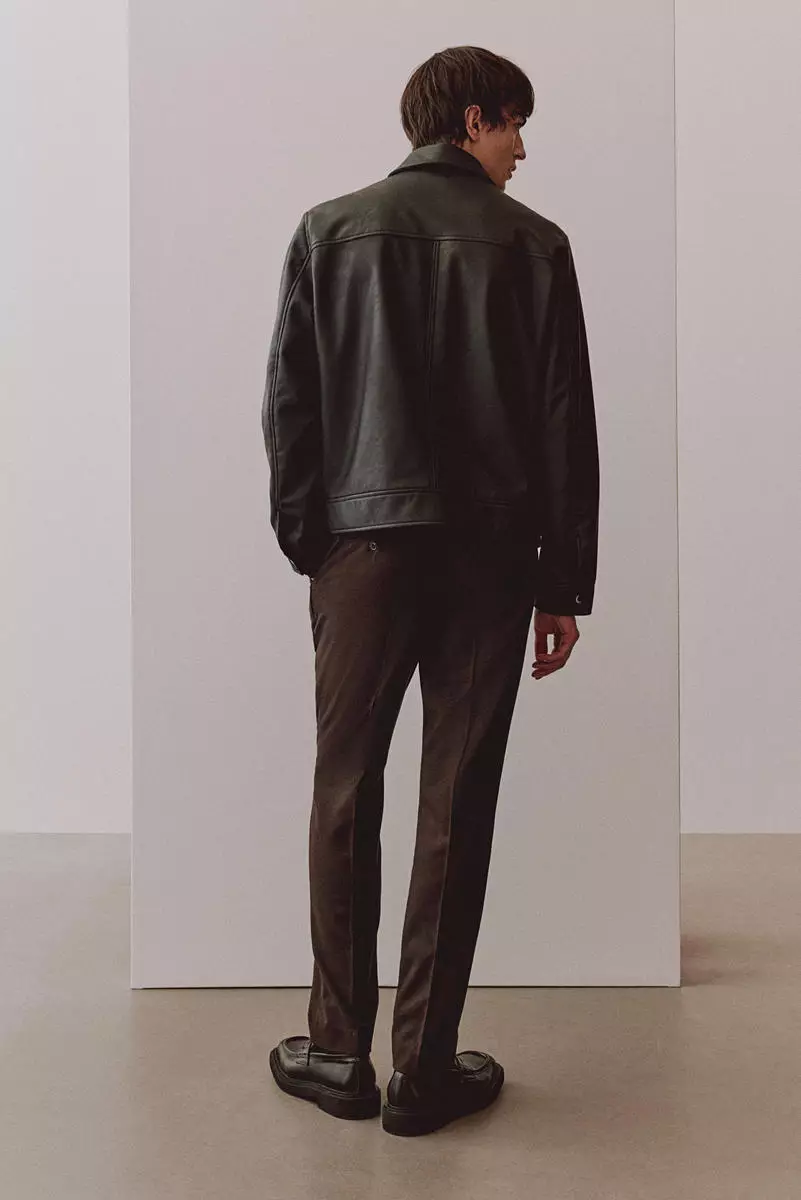 Slim Fit Wool-blend trousers