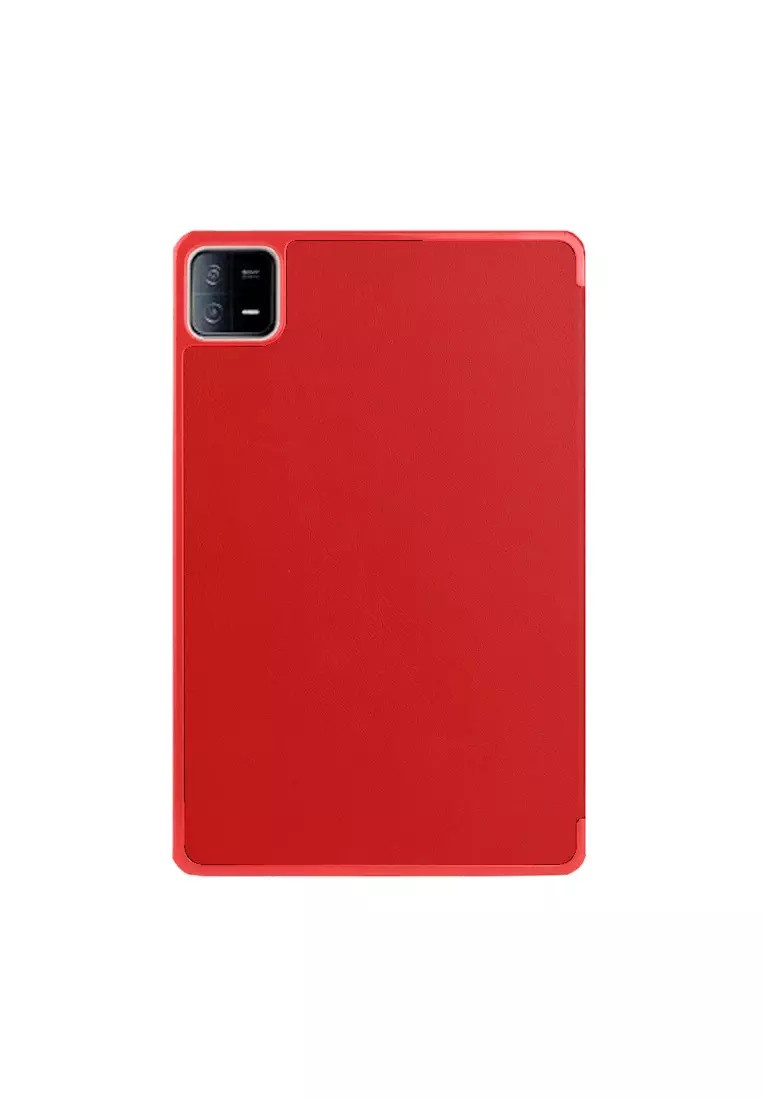 Xiaomi Pad 6 Pro Smart Case Cover with Pen Holder (Red) Mipad 6 Pro