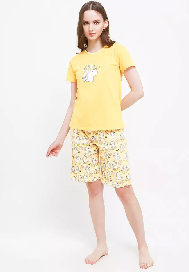 Pyjama Short Sleeve Short Pants Sleepwear