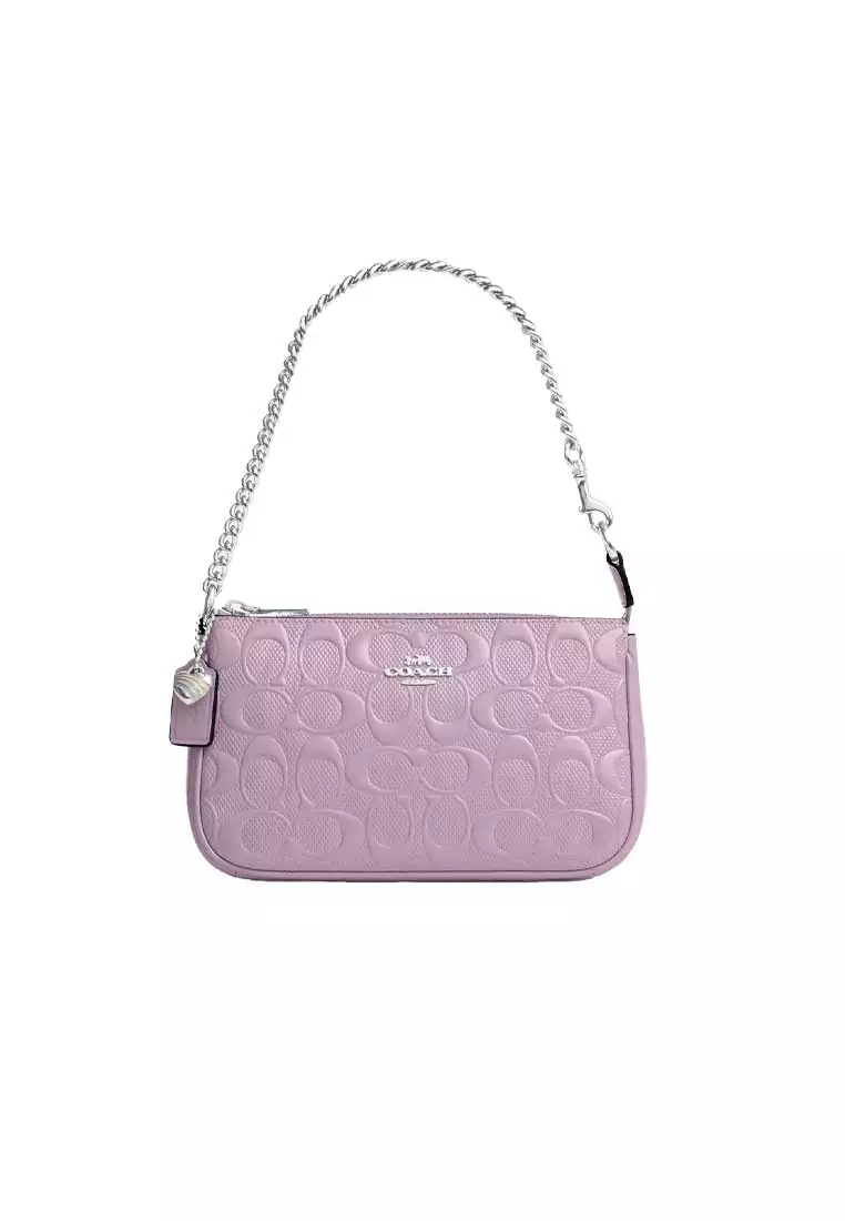 Buy Coach Nolita 19 In Signature Leather With Heart Charm Light
