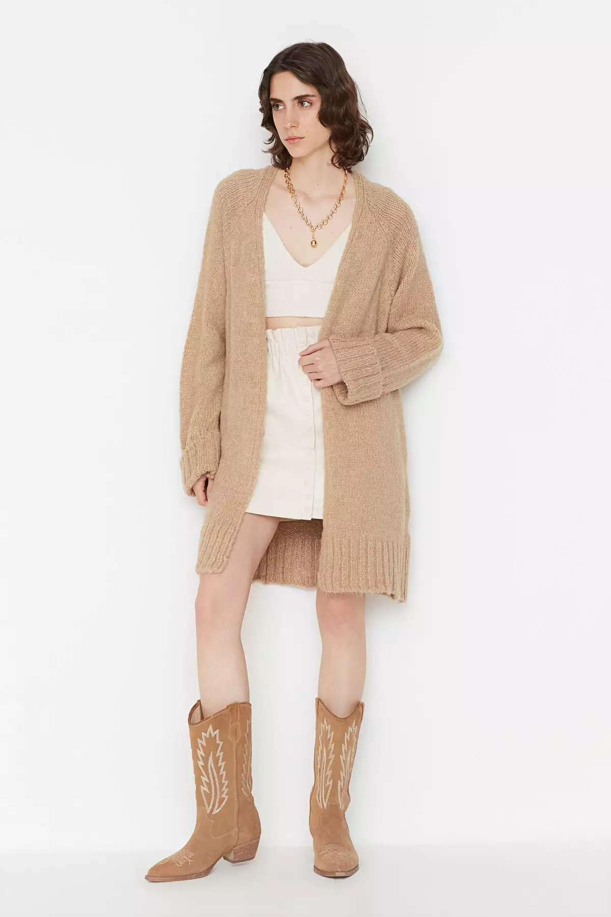 Soft Textured Knit Cardigan