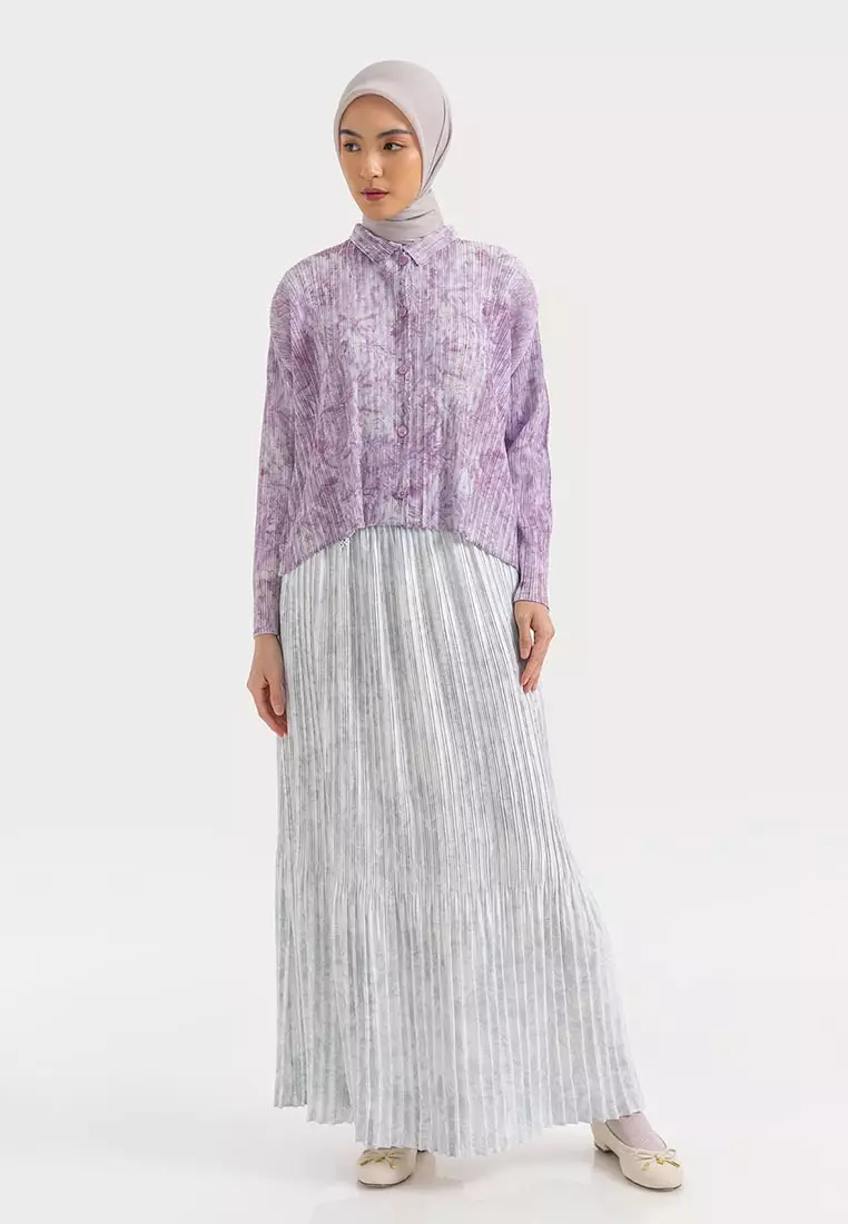 Ria Miranda Lilac Letiz Shirt