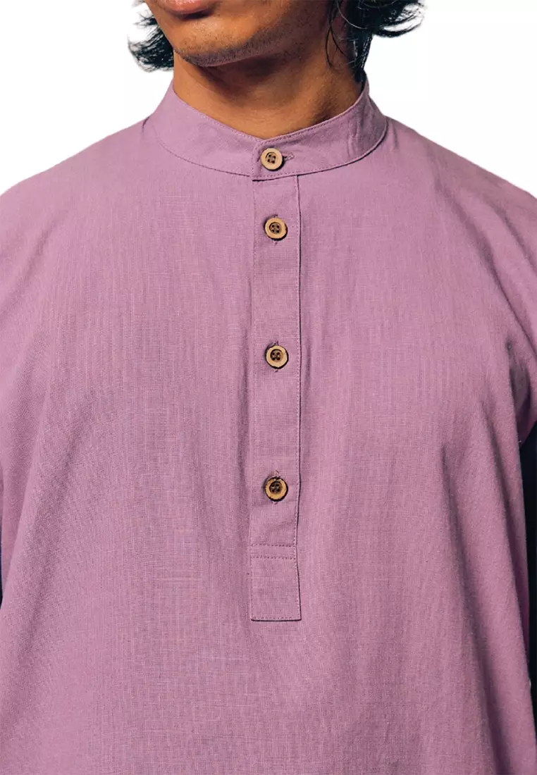 UMMA Bentara Kurta Bakawali Raya 2024 in Lilac