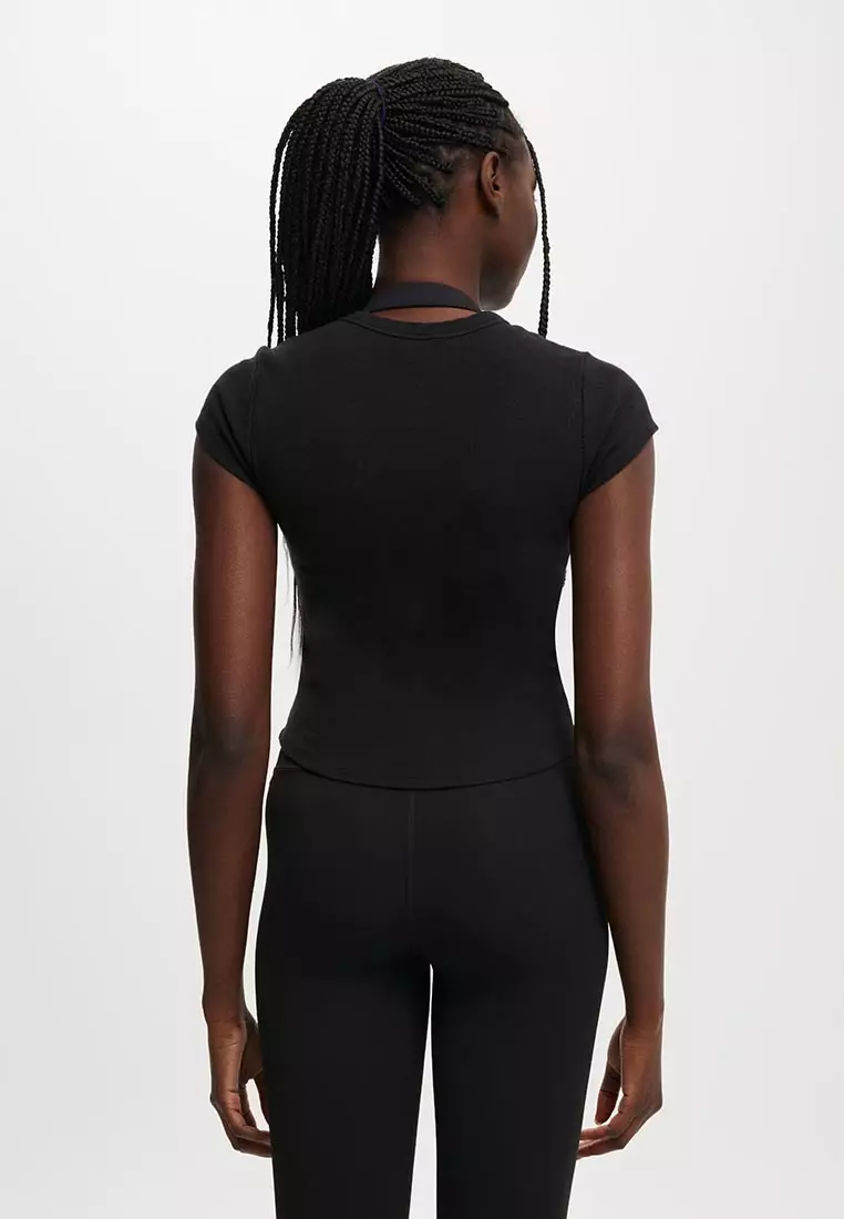 Active Curved Hem Baby Tee