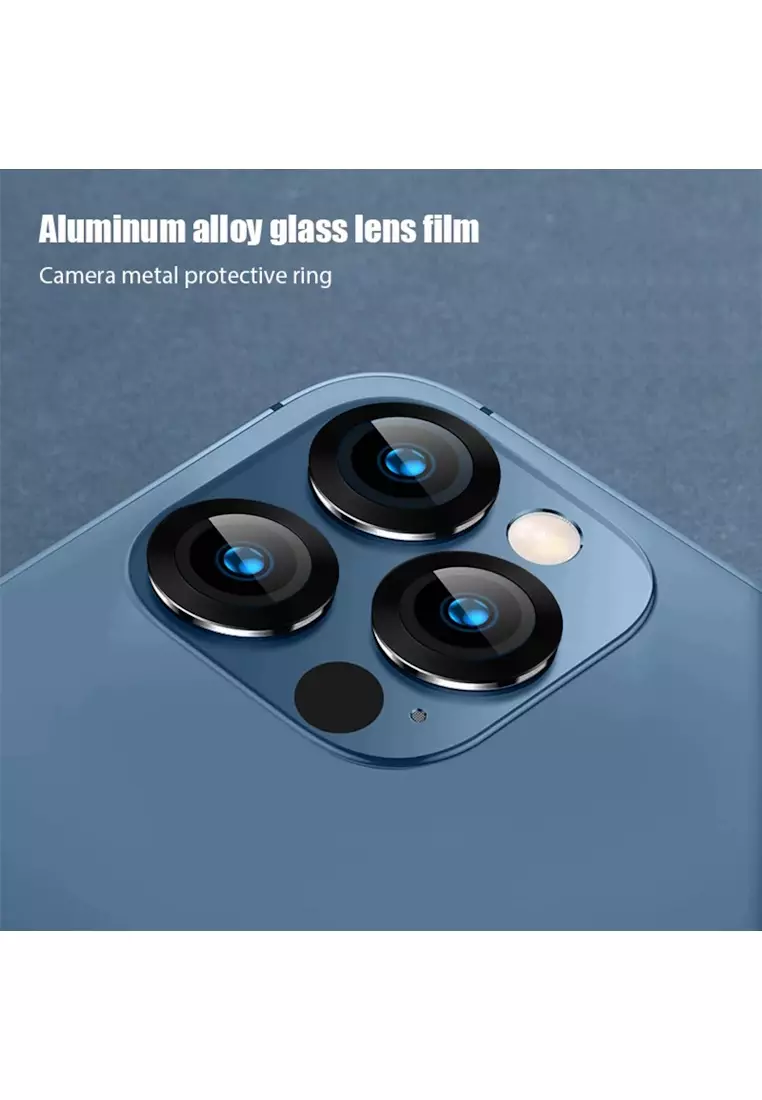 Buy MobileHub iPhone 13 Mini Camera Lens Screen Protector 2 Pcs (Black