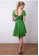 ANNE F green Chiffon Layered A-Line Dress AN664AA20MVNHK_8